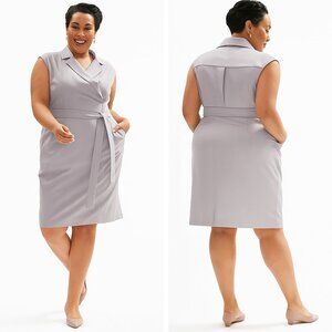 MM Lafleur Catherine Dress Mauve Purple